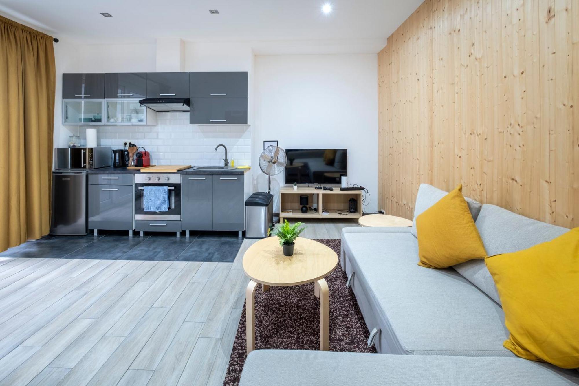 Nomad Apartments - Henin Charleroi Ruang foto