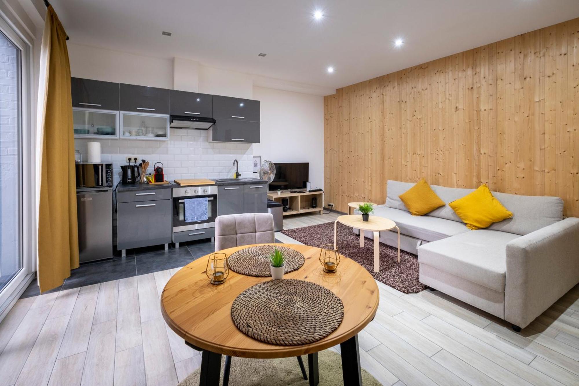 Nomad Apartments - Henin Charleroi Ruang foto